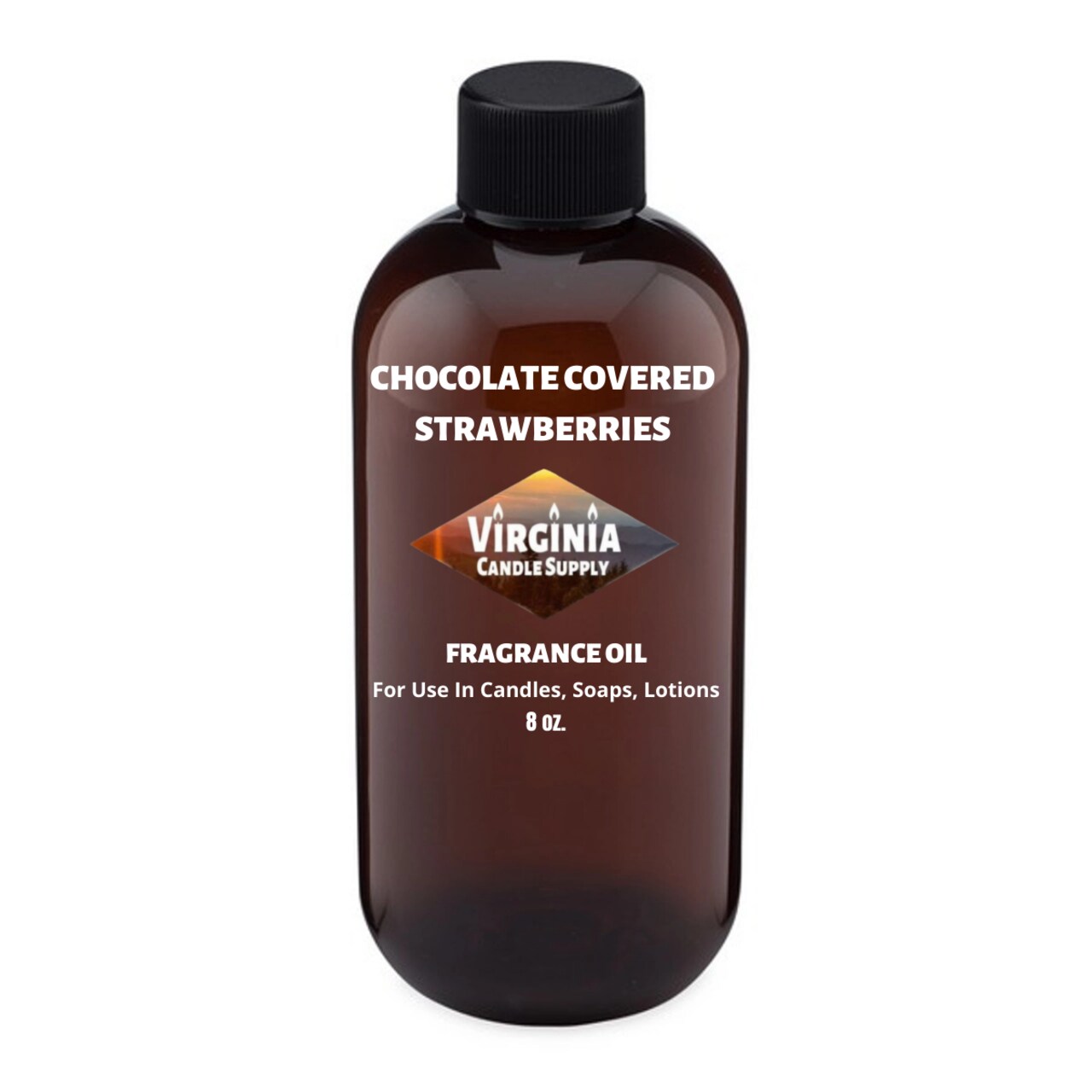 Chocolate Covered Strawberries Fragrance Oil (Our Version of the Brand Name) (8 oz Bottle) for Candle Making, Soap Making, Tart Making, Room Sprays, Lotions, Car Fresheners, Slime, Bath Bombs, Warmers…